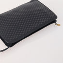 CELINE Macadam Canvas Clutch Bag PVC Leather 5 Set Brown Navy beige Auth YKZ425-15