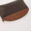 CELINE Macadam Canvas Clutch Bag PVC Leather 5 Set Brown Navy beige Auth YKZ425-20