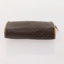 CELINE Macadam Canvas Clutch Bag PVC Leather 5 Set Brown Navy beige Auth YKZ425-26