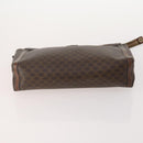 CELINE Macadam Canvas Clutch Bag PVC Leather 5 Set Brown Navy beige Auth YKZ425-5