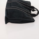 HERMES Fourre Tout Hand Bag Canvas 4 Set White Black Red Auth YKZ427-10