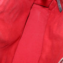 HERMES Fourre Tout Hand Bag Canvas 4 Set White Black Red Auth YKZ427-25