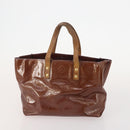 LOUIS VUITTON Balenciaga Bally Vernis Bag Leather 3 Set Black Auth YKZ428-10