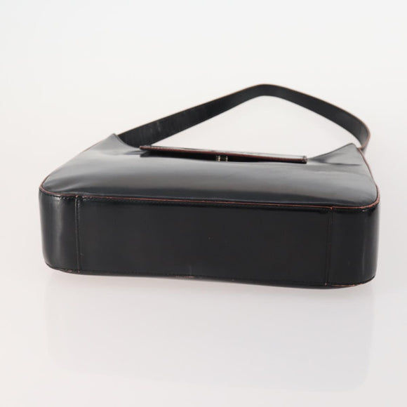 LOUIS VUITTON Balenciaga Bally Vernis Bag Leather 3 Set Black Auth YKZ428