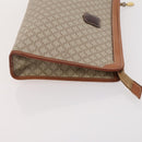 CELINE Macadam Canvas Bag PVC Leather 4 Set Brown beige Auth YKZ429-10