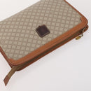 CELINE Macadam Canvas Bag PVC Leather 4 Set Brown beige Auth YKZ429-11