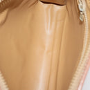 CELINE Macadam Canvas Bag PVC Leather 4 Set Brown beige Auth YKZ429-13