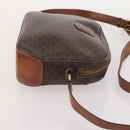 CELINE Macadam Canvas Bag PVC Leather 4 Set Brown beige Auth YKZ429-16