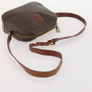 CELINE Macadam Canvas Bag PVC Leather 4 Set Brown beige Auth YKZ429-17