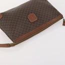 CELINE Macadam Canvas Bag PVC Leather 4 Set Brown beige Auth YKZ429-24