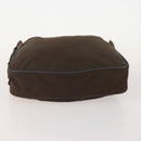 PRADA Sports Bag Nylon 4 Set Khaki Brown Auth YKZ430-12