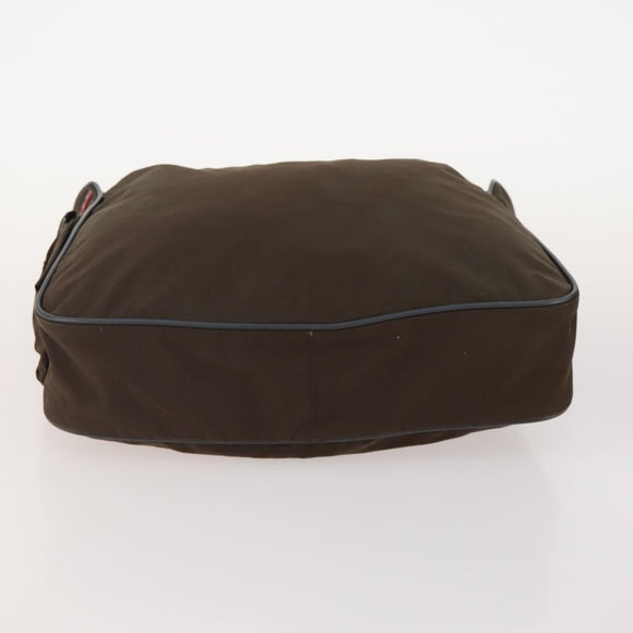 PRADA Sports Bag Nylon 4 Set Khaki Brown Auth YKZ430