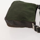 PRADA Sports Bag Nylon 4 Set Khaki Brown Auth YKZ430-16