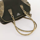 PRADA Sports Bag Nylon 4 Set Khaki Brown Auth YKZ430-23