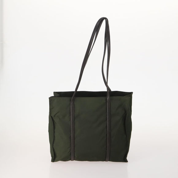PRADA Sports Bag Nylon 4 Set Khaki Brown Auth YKZ430