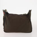 PRADA Sports Bag Nylon 4 Set Khaki Brown Auth YKZ430-8