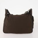 PRADA Sports Bag Nylon 4 Set Khaki Brown Auth YKZ430-9