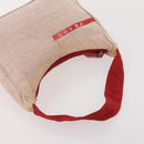 PRADA Sports Bag Nylon Canvas Leather 5 Set Red White khaki Auth YKZ432-20