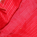 PRADA Sports Bag Nylon Canvas Leather 5 Set Red White khaki Auth YKZ432-6