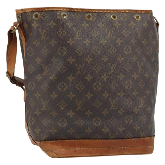 LOUIS VUITTON Monogram Noe Shoulder Bag M42224 LV Auth YKZ446