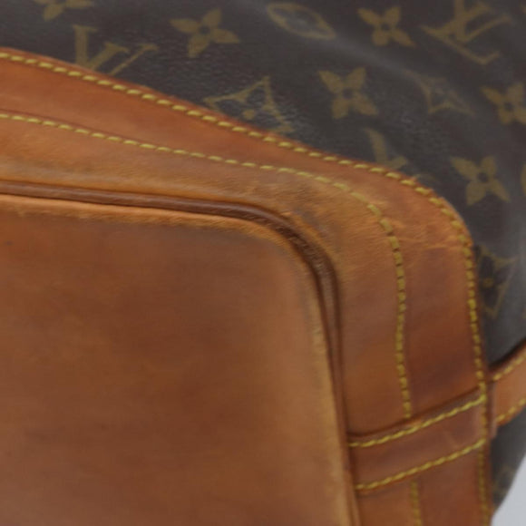 LOUIS VUITTON Monogram Noe Shoulder Bag M42224 LV Auth YKZ446