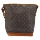 LOUIS VUITTON Monogram Noe Shoulder Bag M42224 LV Auth YKZ446-13