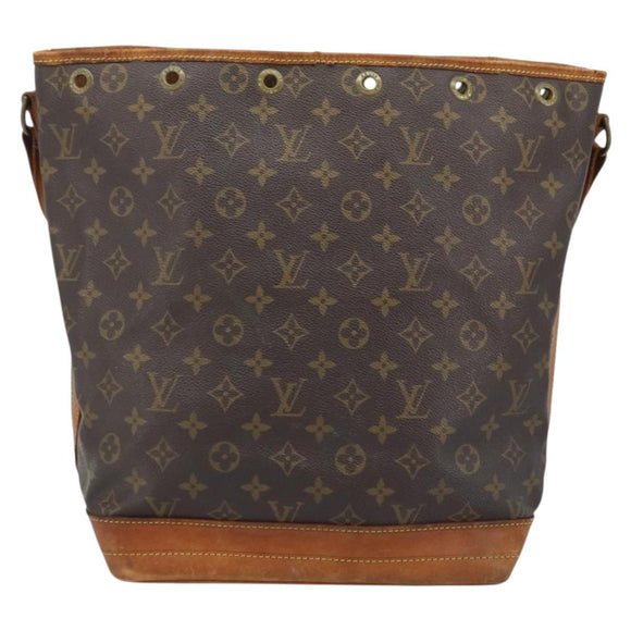 LOUIS VUITTON Monogram Noe Shoulder Bag M42224 LV Auth YKZ446