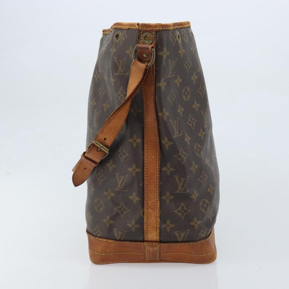 LOUIS VUITTON Monogram Noe Shoulder Bag M42224 LV Auth YKZ446