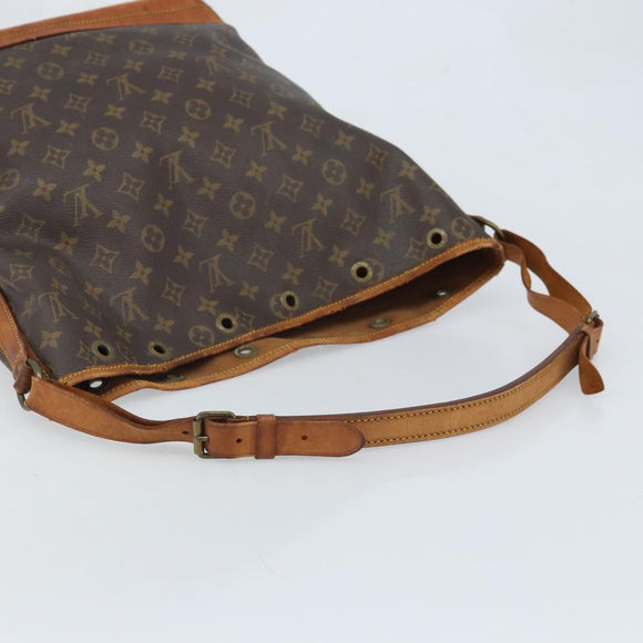 LOUIS VUITTON Monogram Noe Shoulder Bag M42224 LV Auth YKZ446