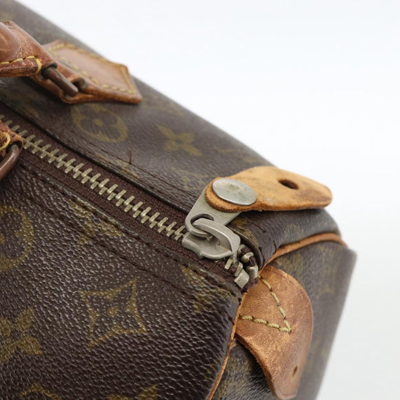 LOUIS VUITTON Monogram Speedy 30 Hand Bag M41526 LV Auth YKZ447