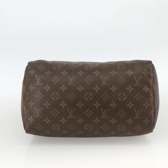 LOUIS VUITTON Monogram Speedy 30 Hand Bag M41526 LV Auth YKZ447