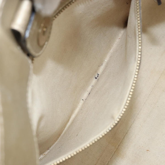 GUCCI GG Canvas Mayfair Tote Bag Beige Gold 257061 Auth YKZ449