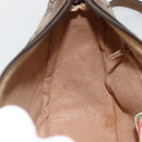 GUCCI GG Supreme Web Sherry Line Bag PVC Beige Gold 89 02 032 Auth YKZ450-18