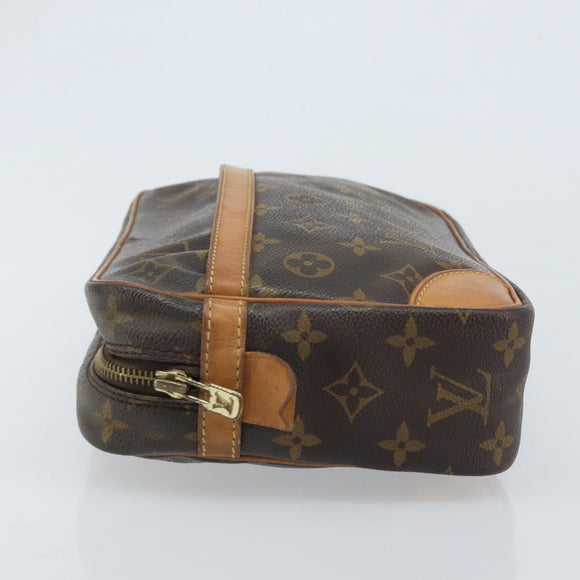 LOUIS VUITTON Monogram Compiegne 28 Clutch Bag M51845 LV Auth YKZ451