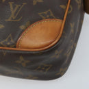 LOUIS VUITTON Monogram Compiegne 28 Clutch Bag M51845 LV Auth YKZ451-7