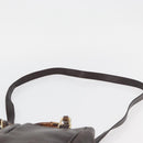 GUCCI Bamboo Hand Bag Leather 2way Bordeaux Gold 000 2122 0316 Auth YKZ453-14