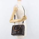 GUCCI Bamboo Hand Bag Leather 2way Bordeaux Gold 000 2122 0316 Auth YKZ453-23