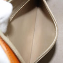 LOUIS VUITTON Monogram Vernis Houston Hand Bag Beige M91004 LV Auth YKZ456-24
