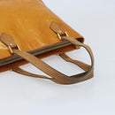 LOUIS VUITTON Monogram Vernis Houston Hand Bag Beige M91004 LV Auth YKZ456-7