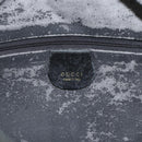 GUCCI Bamboo Shoulder Bag Leather 2way Black Gold 001 1705 1638 Auth YKZ462-18