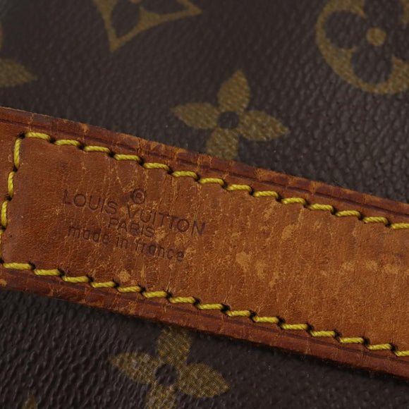 LOUIS VUITTON Monogram Keepall Bandouliere 60 Boston Bag M41412 LV Auth YKZ466