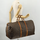 LOUIS VUITTON Monogram Keepall Bandouliere 60 Boston Bag M41412 LV Auth YKZ466-21