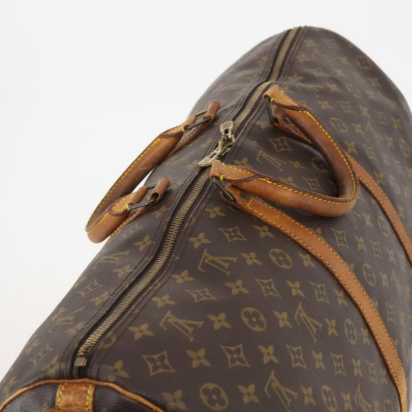 LOUIS VUITTON Monogram Keepall Bandouliere 60 Boston Bag M41412 LV Auth YKZ466