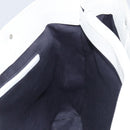 BURBERRY Hand Bag Canvas White Silver Auth YKZ477-17