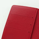 LOUIS VUITTON Monogram Cherry Agenda PM Day Cover Red R21023 LV Auth YKZ480SM-22