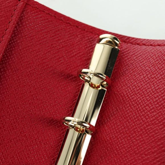 LOUIS VUITTON Monogram Cherry Agenda PM Tageshülle Rot R21023 LV Auth YKZ480SM
