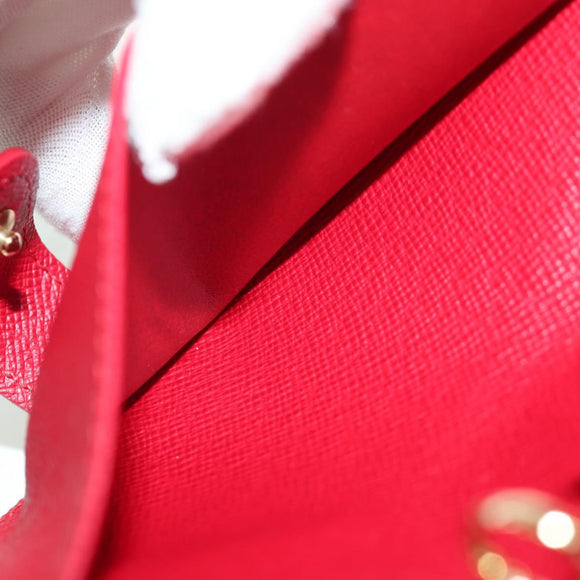LOUIS VUITTON Monogram Cherry Agenda PM Day Cover Red R21023 LV Auth YKZ480SM