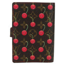LOUIS VUITTON Monogram Cherry Agenda PM Day Cover Red R21023 LV Auth YKZ480SM-2