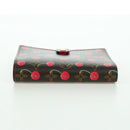 LOUIS VUITTON Monogram Cherry Agenda PM Day Cover Red R21023 LV Auth YKZ480SM-4