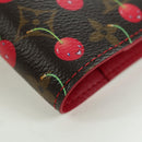 LOUIS VUITTON Monogram Cherry Agenda PM Day Cover Red R21023 LV Auth YKZ480SM-7